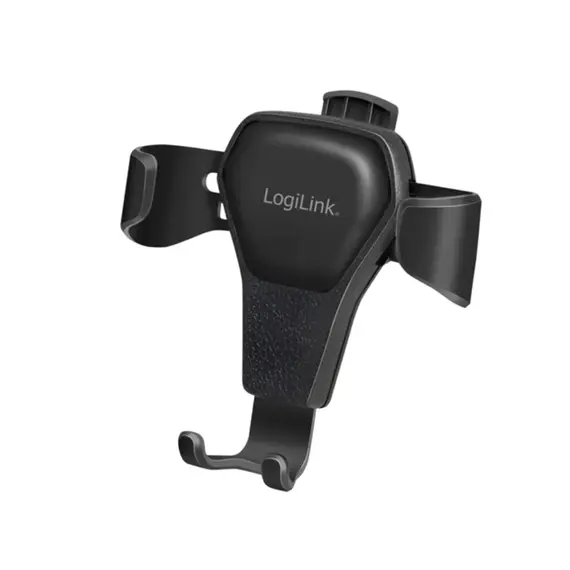 სმარტფონის სამაგრი Logilink AA0164 Smartphone holder for air vents 4-6.5" smartphones Black