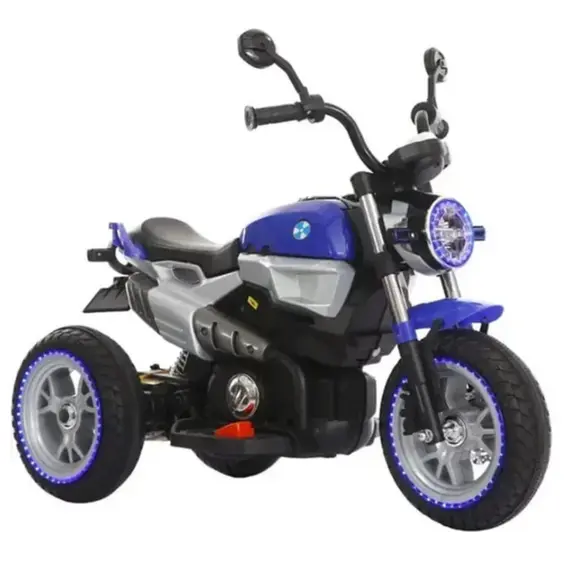 BMW-ს საბავშვო ელექტრო მოტოციკლი Bambi M 8188-BLU