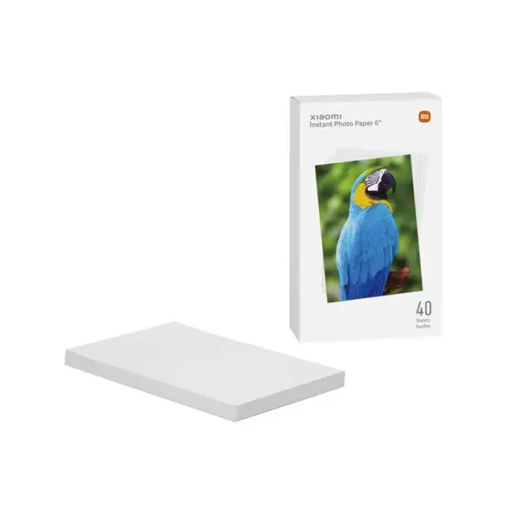 ფოტო პრინტერის ფურცელი Xiaomi Instant Photo Paper 6 inches 40 Sheets