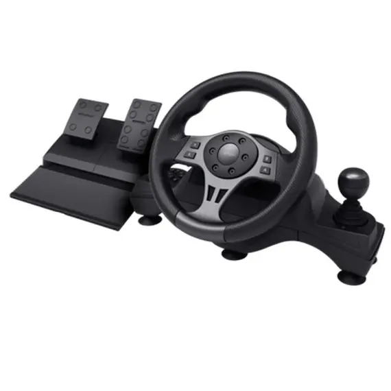 სათამაშო საჭე და პედლები Trust GXT 289 Movi set race wheel+pedals