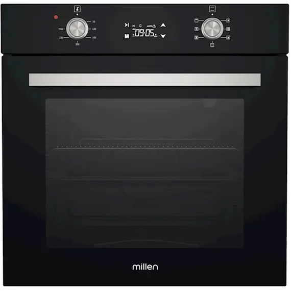 ჩასაშენებელი ელექტრო ღუმელი Millen NERO-333, 65L, Built-In, Black