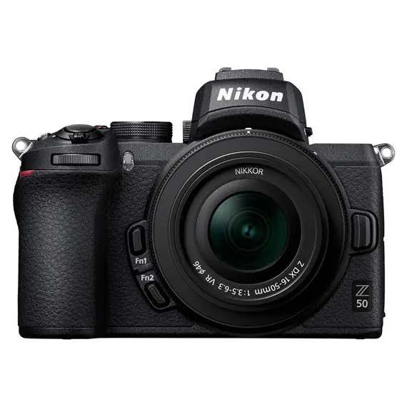 ფოტო და ვიდეო კამერა Nikon Z50 Mirrorless Camera with 16-50mm Lens