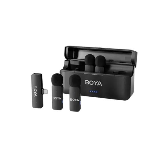 მიკროფონი Boya BY-V4U 2.4GHz Wireless Microphone System