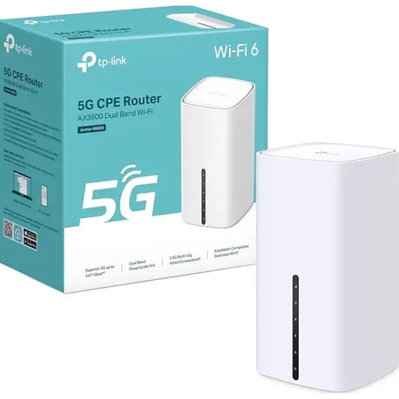როუტერი TP-link Archer NX600 5G AX3600 Wireless Dual Band Gigabit Wi-Fi 6 Router