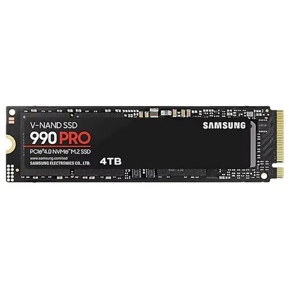 მყარი დისკი SAMSUNG SSD MZ-V9P4T0BW 990 PRO PCIe 4.0 NVMe M.2 4TB