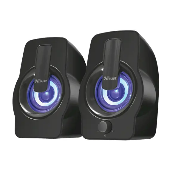დინამიკი TRUST Gemi RGB 2.0 Speaker Set - black