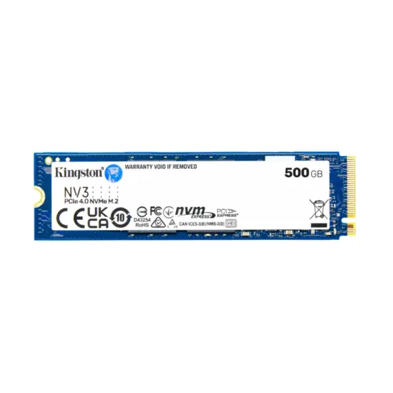 მყარი დისკი KingstonSNV3S/500G 500GB SSD - M.2 2280 Internal PCI Express NVMe