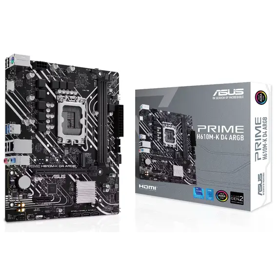 დედა დაფა Asus Prime H610M-K D4 ARGB 90MB1HN0-M0EAY0
