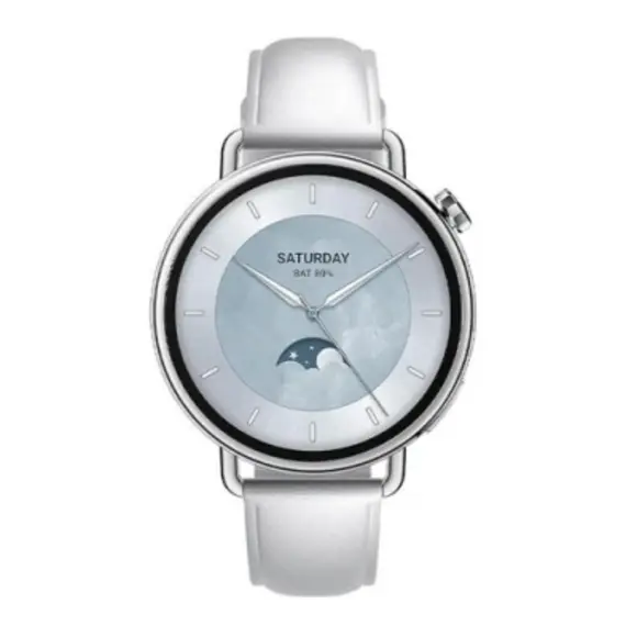 სმარტ საათი Xiaomi Watch S4 41mm Leather Strap White