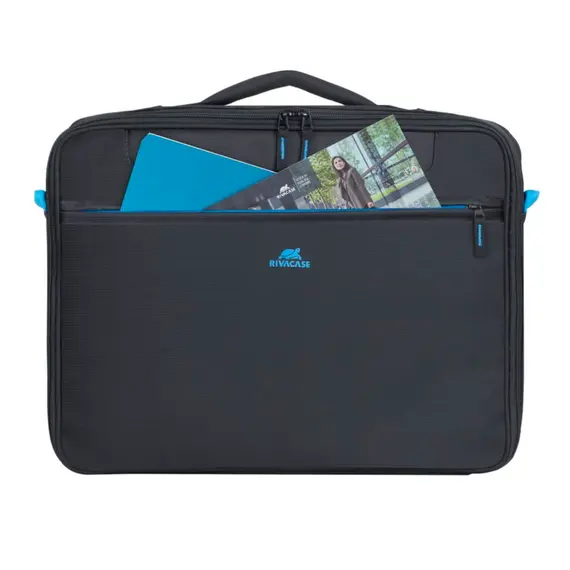 ნოუთბუქის ჩანთა Rivacase 8087 Black Clamshell Laptop bag 16