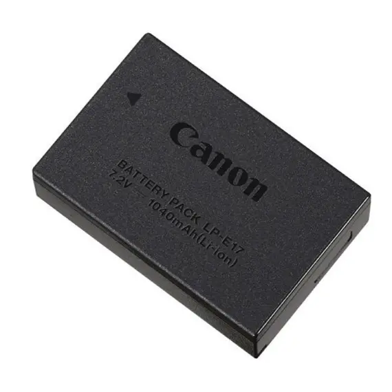 ფოტოაპარატის ბატარეა Canon Battery Pack LP-E17 Black