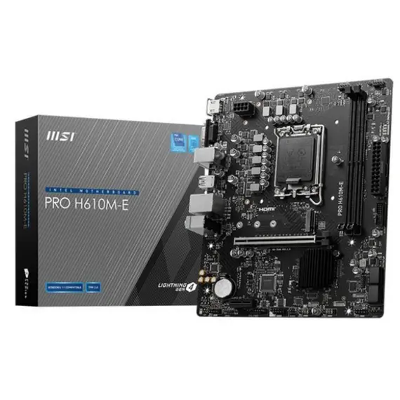 დედა დაფა MSI PRO H610M-E