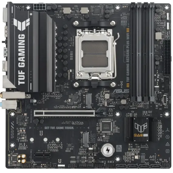დედა დაფა ASUS Motherboard TUF GAMING A620AM-PLUS WIFI sAM5 A620 4xDDR5 HDMI DP Wi-Fi BT mATX