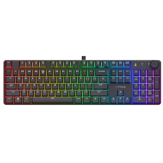 კლავიატურა Trust GXT866 TORIX MECHANICAL KEYBOARD US