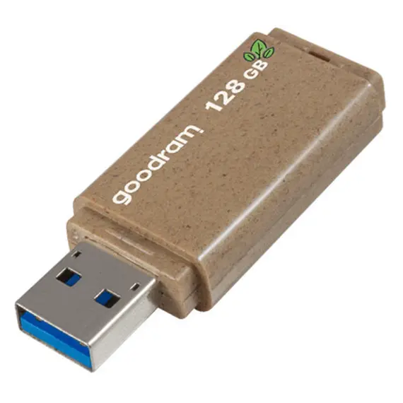 USB ფლეშ მეხსიერება Flash Goodram 128GB UME3 ECO FRIENDLY USB 3.2 Gen 1