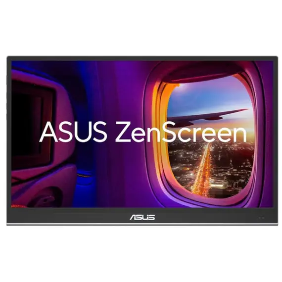 მონიტორი Asus Monitor portable 15.6" ZenScreen MQ16AHE mHDMI, USB-C, OLED, 1ms, DCI-P3 100%, HDR10, Cover