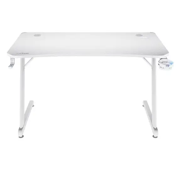 სათამაშო მაგიდა Trust GXT709W LUMINUS RGB DESK WHITE/25328