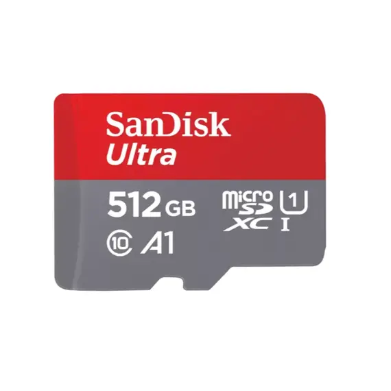 მეხსიერების ბარათი SanDisk Ultra microSD with SD Adapter - 512GB