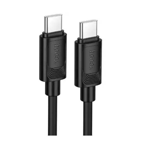 კაბელი HOCO X122 benefit silicone charging black/62185