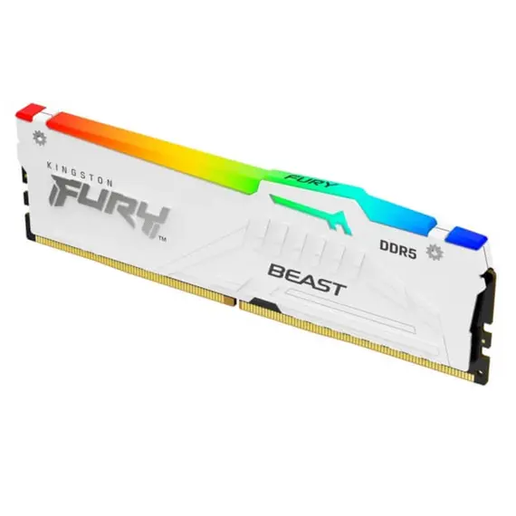 ოპერატიული მეხსიერება Kingston FURY (RGB) White 32GB 5600MHz DDR5 DIMM CL36 2Rx8 4G x 64-bit