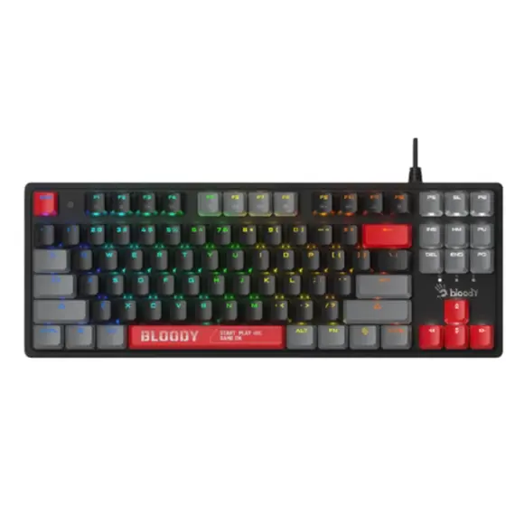 კლავიატურა A4tech Bloody S310N Mechanical Switch RGB Gaming Keybord Energy Red
