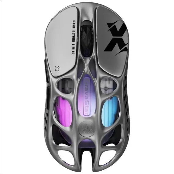 მაუსი GravaStar Mercury X Wireless Gaming Mouse Grey