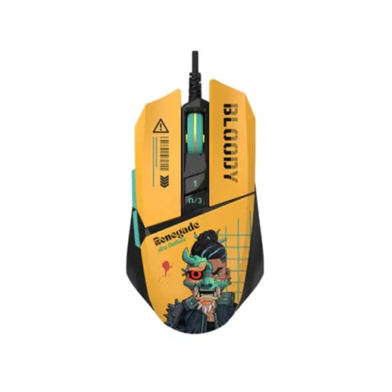 მაუსი A4tech Bloody W63 MAX RGB Gaming Mouse Renegade Sunset