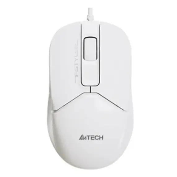 მაუსი A4tech Fstyler FM12 Wired Mouse White