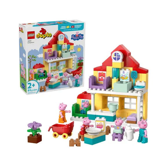 ლეგო LEGO Constructor DUPLO Peppa Pig Family House