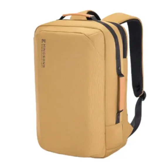 ზურგჩანთა Kingsons Waterproof Backpack 15.6" Khaki - K10143R-9