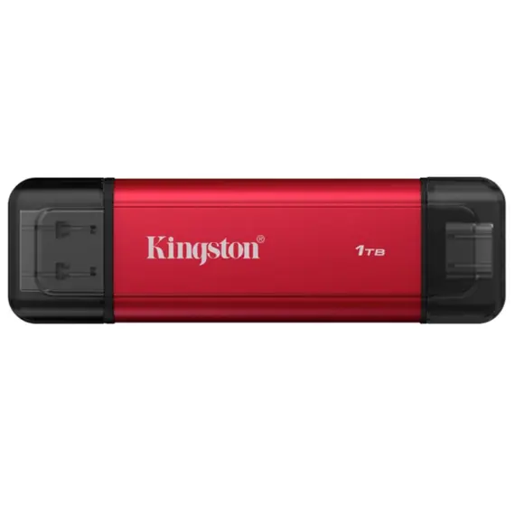 გარე მყარი დისკი Portable SSD Kingston 1TB USB 3.2 Gen 2 Dual USB-A R1050/W950MB/s
