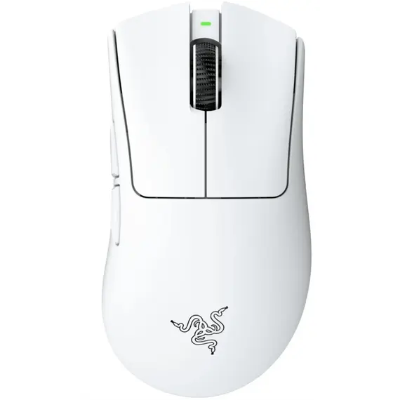 მაუსი Razer Mouse DeathAdder V4 Pro Gen-2, RGB, USB-A/WL/BT, white