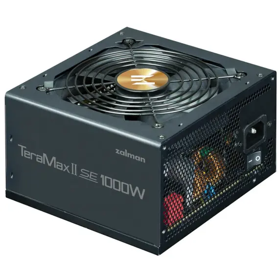 კვების ბლოკი Zalman PSU Teramax II SE  (1000W) 89%, 80+ Gold, 120мм, 1xMB 28pin (18+10), 2xCPU(4pin+ 4pin)
