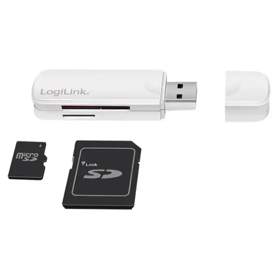 ბარათების წამკითხველი Logilink CR0034A Cardreader USB 3.0 for SD/TF card