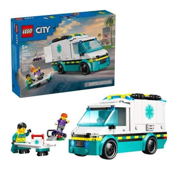 ლეგო LEGO Constructor City Emergency Ambulance