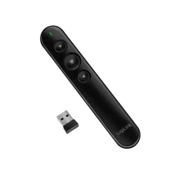 პრეზენტერი Logilink ID0190 Wireless Presenter, 2.4 GHz, Laser Pointer