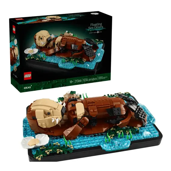 ლეგო LEGO Constructor Ideas Floating Sea Otters