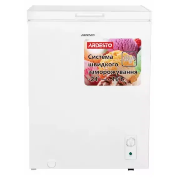 საყინულე მაცივარი ARDESTO, 142L, A+, ST, ref mode, white