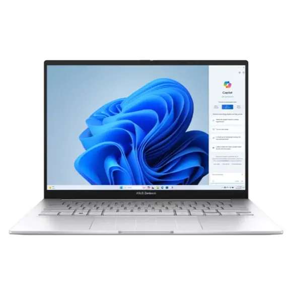 ნოუთბუქი Asus Zenbook 14" OLED Touch FHD Ultra 9  285H 32GB 1TB SSD Intel Graphics DOS Silver
