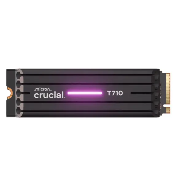 მყარი დისკი CRUCIAL SSD PCIE G5 M.2 NVME 1TB W/HS T710 CT1000T710SSD5