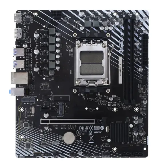 დედა დაფა Biostar Mainboard,AMD A620MTE 2.0, Socket AM5, uATX, GbE LAN, DDR5