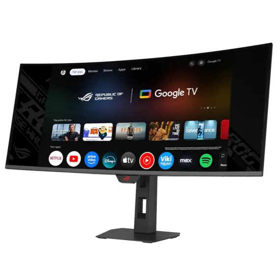 მონიტორი ASUS ROG Strix OLED XG34WCDMTG 34 3440x1440, 240Hz, 0.03ms Google TV