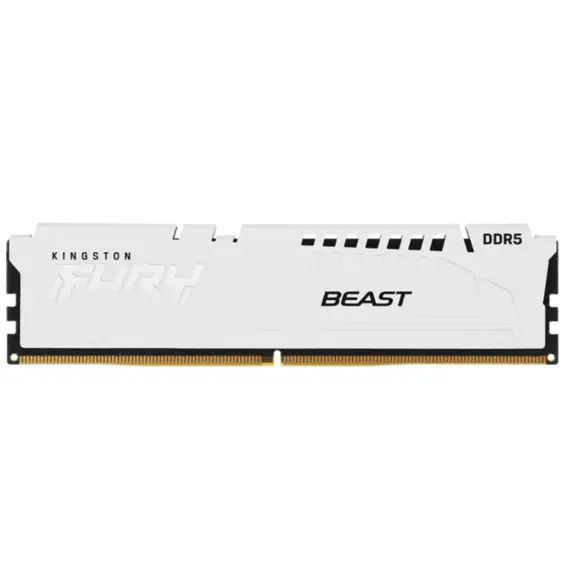 ოპერატიული მეხსიერება Kingston FURY White 16GB 5600MHz DDR5 DIMM CL36 1Rx8 2G x 64-Bit