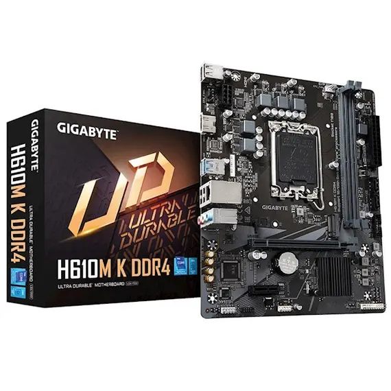 დედა დაფა Gigabyte H610M_K_DDR4, LGA 1700, DDR4, 64GB