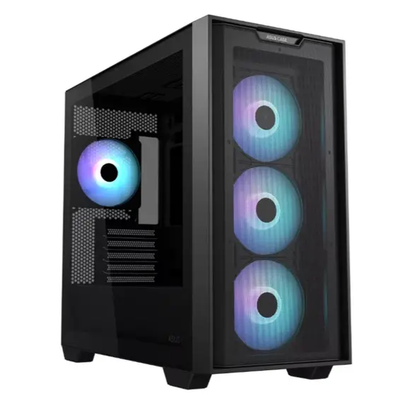 კომპიუტერის ქეისი ASUS A21 PLUS Case TG ARGB Black