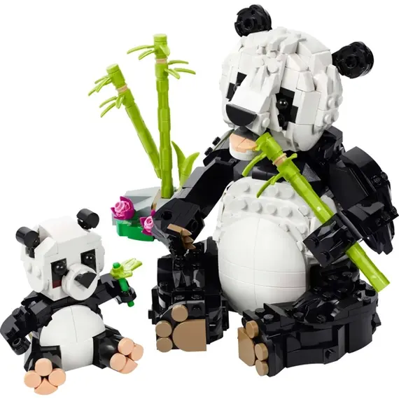 ლეგო LEGO Constructor Creator Wild Animals Panda Family