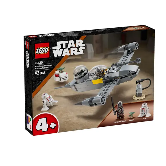 ლეგო LEGO Constructor Star Wars Mando and Grogu's N-1 Starfighter