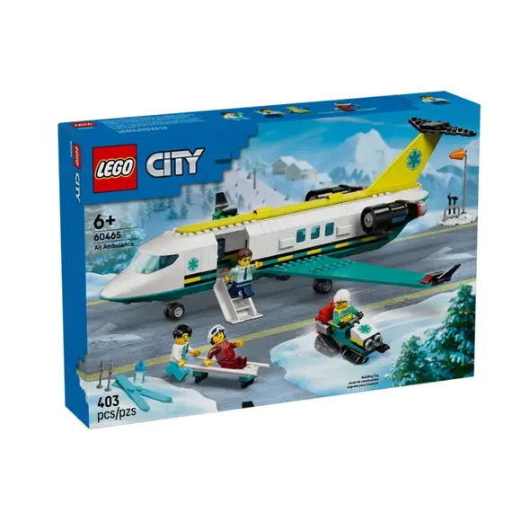 ლეგო LEGO Constructor City Emergency Air Ambulance Airplane