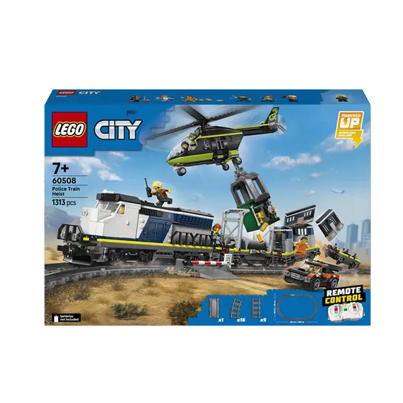 ლეგო LEGO Constructor City Police Train Heist