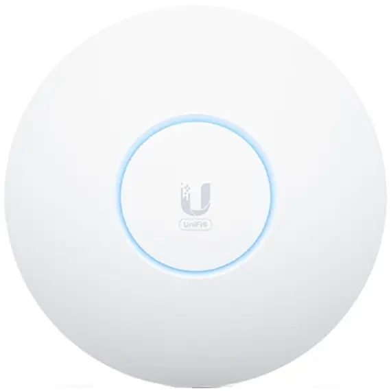 როუტერი Ubiquiti Powerful, U6-ENTERPRISE ceiling-mounted WiFi 6E access point designed to provide seamless